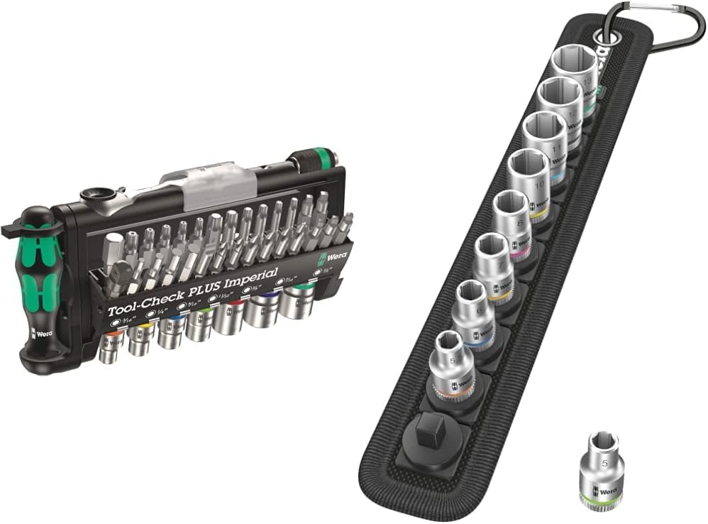 Wera Tool-Check Plus Imperial 39-Piece Set for Confined Spaces