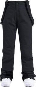 Women's Snow Ski Pants Insulated Waterproof Bibs - Warm Winter Gear