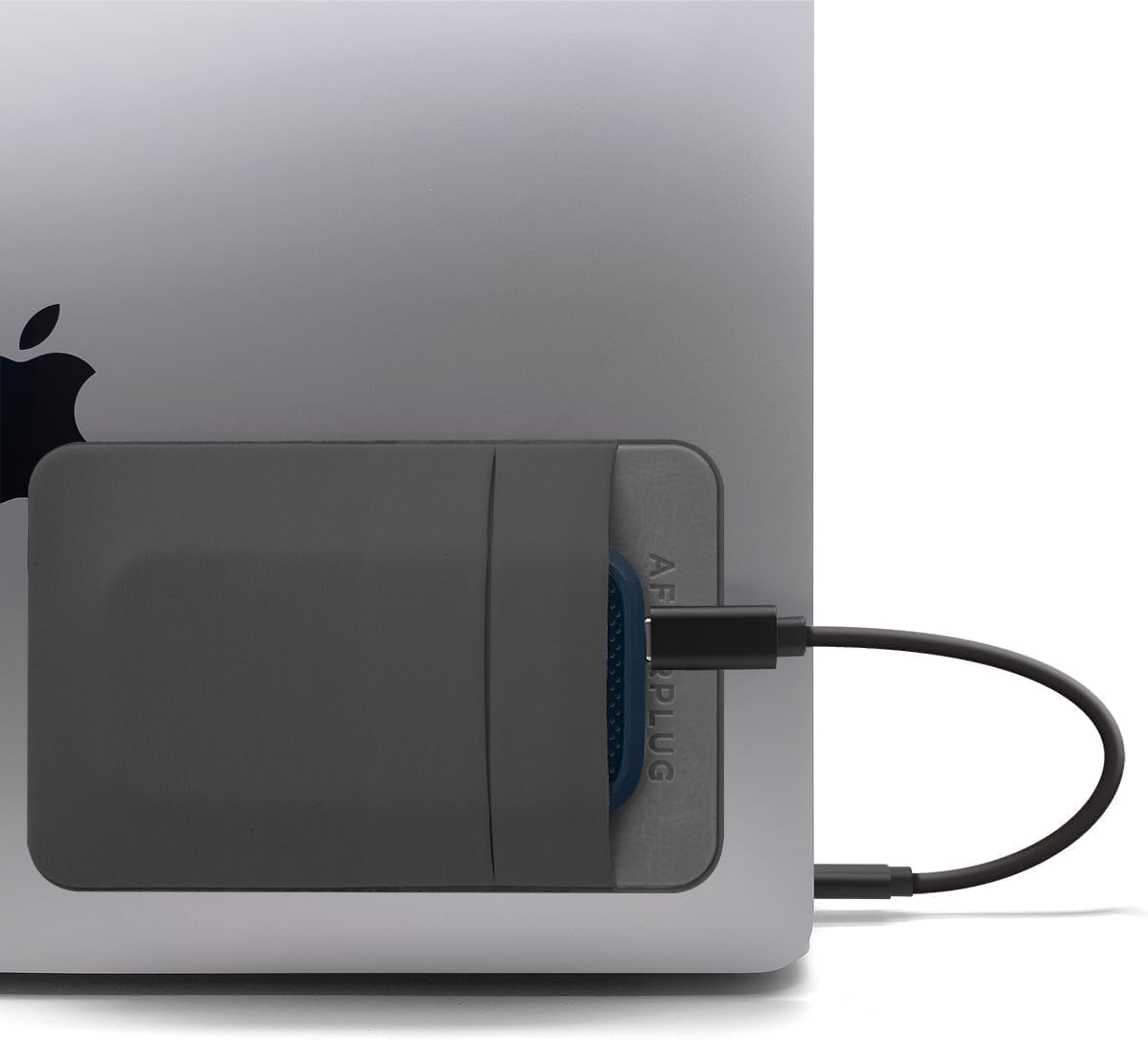 Afterplug 2-Pocket Adhesive Pouch - Secure Laptop Accessories