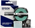 Epson LABELWORKS 224VSLPX Self-Laminating Vinyl Tape - Durable Wire ID
