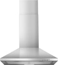 24 in Range Hood - Compact Stainless Steel Wall Mount Vent Hood