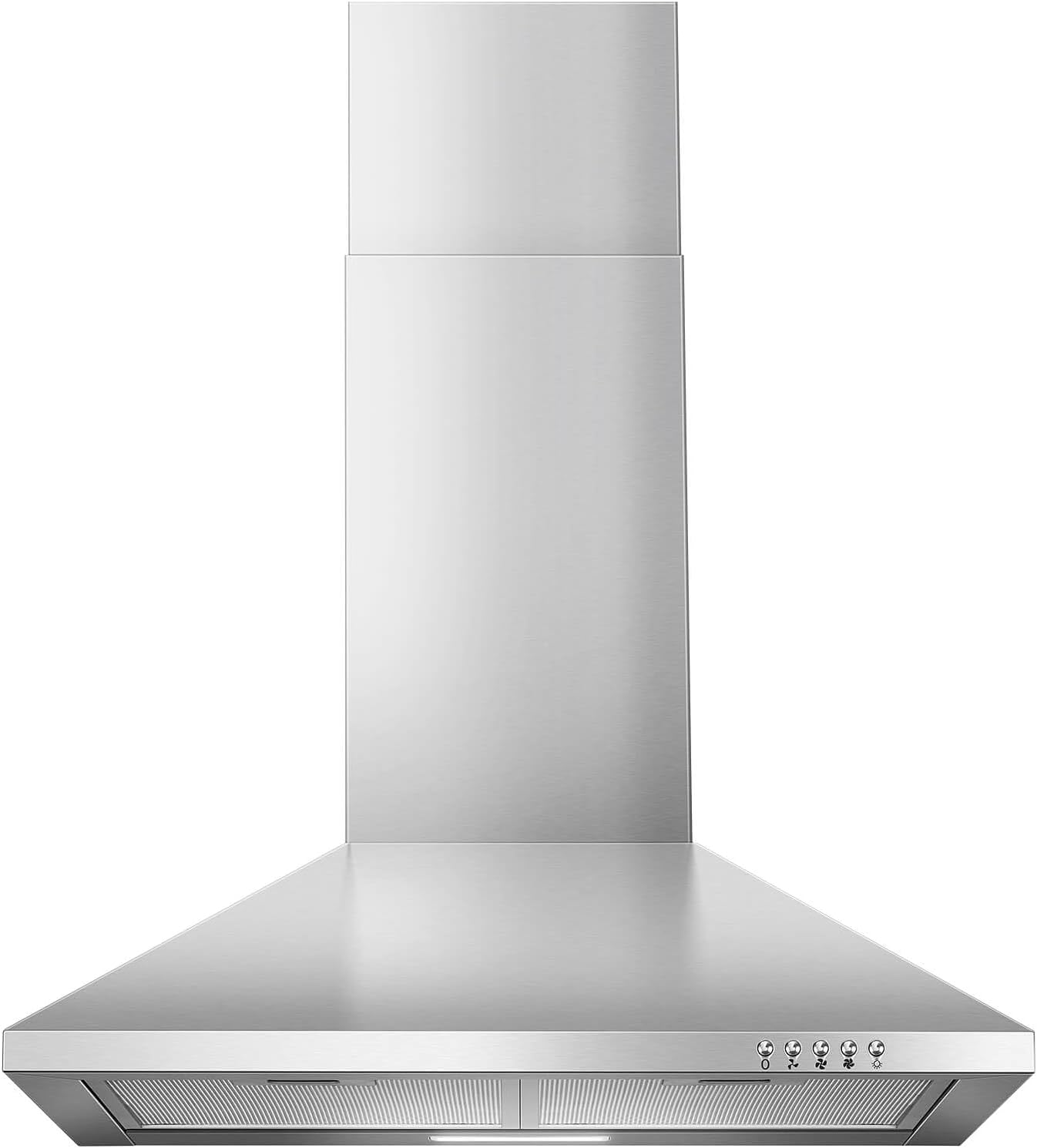 Compact 24 inch Stainless Steel Range Hood for Small Kitchens