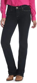 Wrangler Q-Baby Plus Size Mid Rise Boot Cut Ultimate Riding Jean