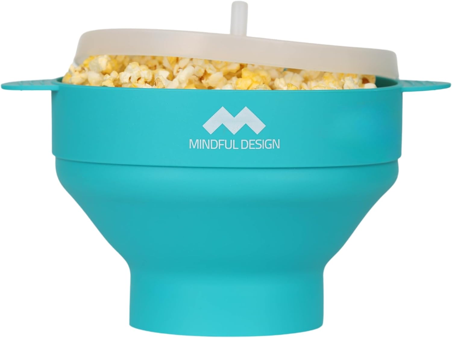 Mindful Design Microwave Popcorn Popper - BPA-Free & Dishwasher Safe