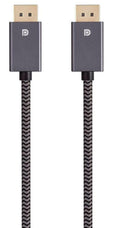 DisplayPort 1.4 EasyPlug Nylon Braided Cable - 3 ft (10 Pack)