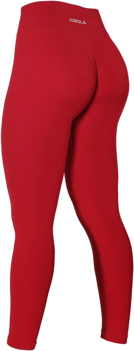 AUROLA Power Workout Leggings for Women with Tummy Control
