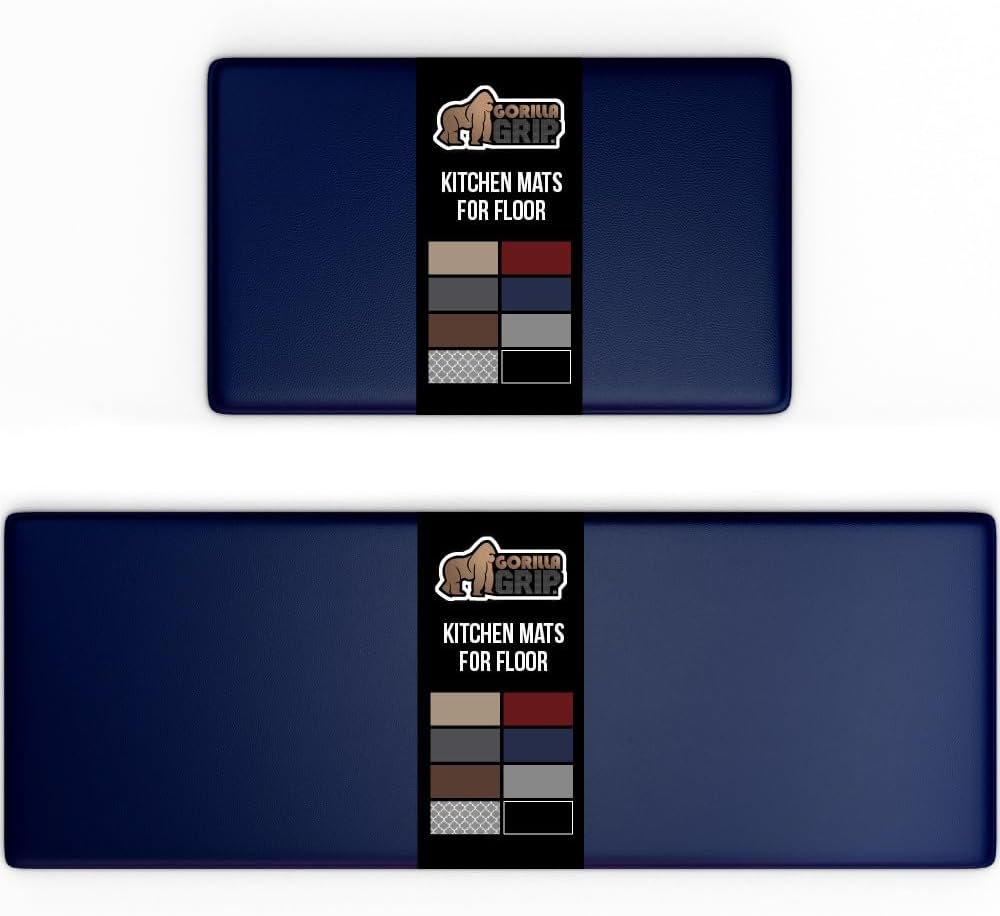 GORILLA GRIP Comfortable Cushioned Kitchen Mats for Floor