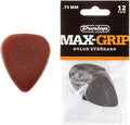 Dunlop Primetone and Max-Grip.73mm Picks - Clear Tone, Secure Grip