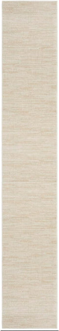 Nourison Home Essentials 2ft 2in x 16 Ivory Beige Outdoor Rug - Low