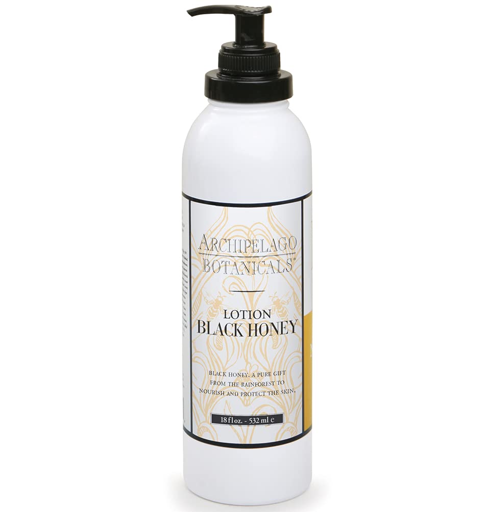 Hydrating Body Lotion for Dry Skin with Black Honey Scent