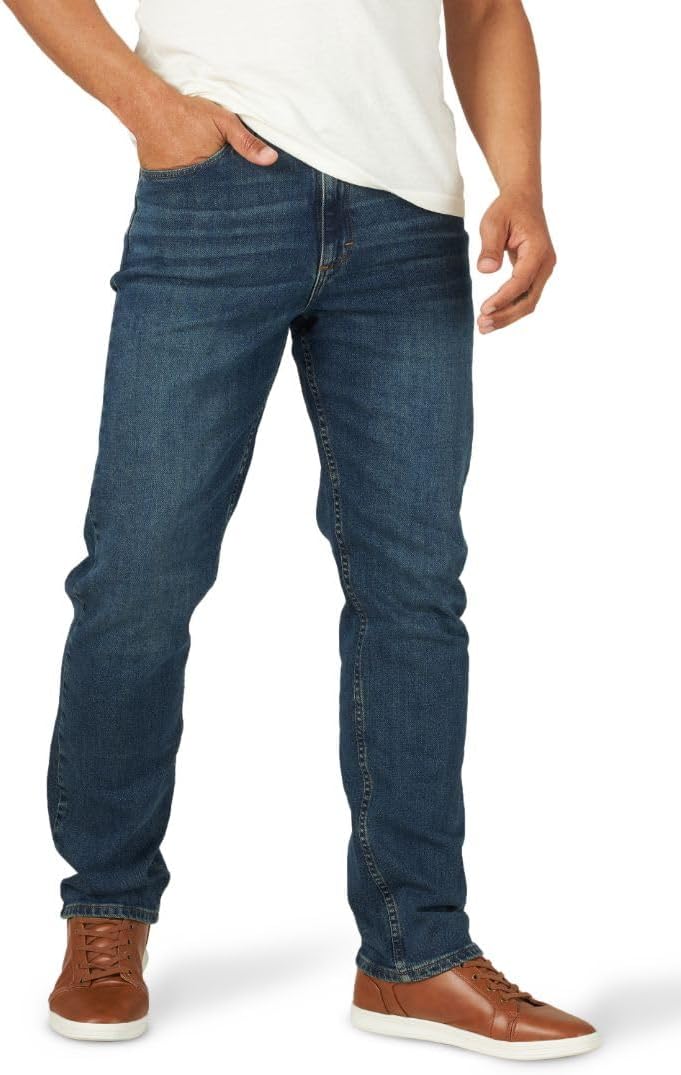 Wrangler Authentics Comfort Flex Waist Relaxed Fit Jeans Review