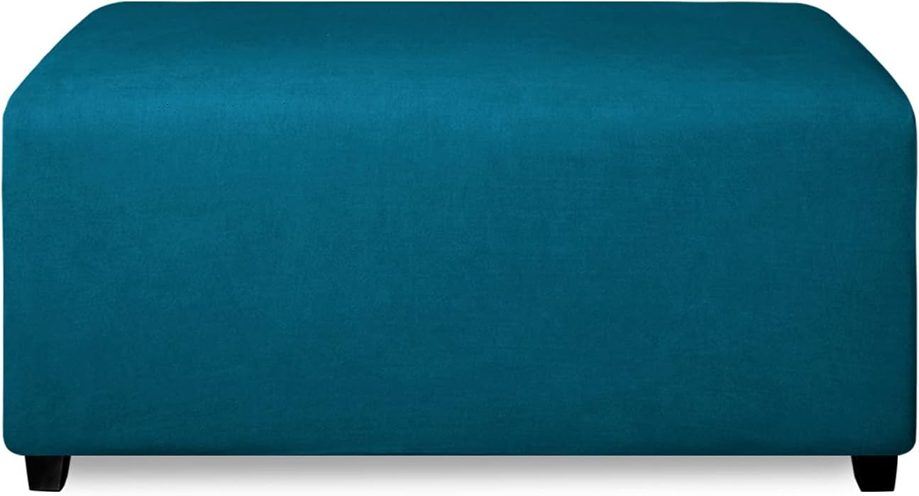 PureFit Super Stretch Ottoman Cover for Living Room Furniture