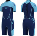 Seaskin Kids Wetsuit for Boys Girls Toddler 3mm Back Zip (Style 8F6W)