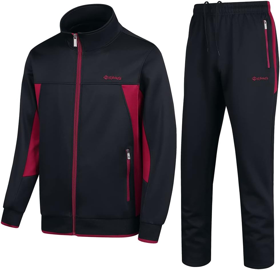 Men's Casual Athletic Tracksuit Set for Stylish Active Wear