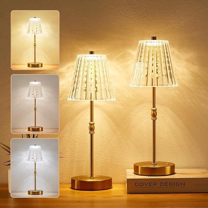 Cordless Table Lamp with 5000mAh Battery for Any Space