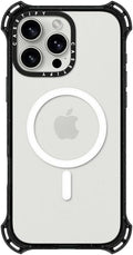 CASETIFY Bounce Case for iPhone 16 Pro Max - Clear Black