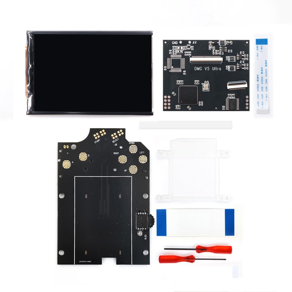 HISPEEDIDO V5 Ultra IPS Backlight Kit for GAMEBOY GBO Replacements