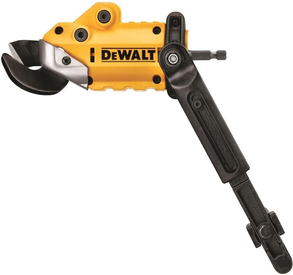 DEWALT Metal Shear/Cutter Drill Attachment for Precision Cuts