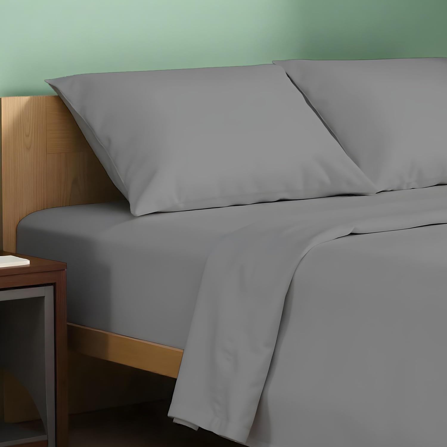 100% Organic Cotton King Size Sheets Set for Ultimate Comfort