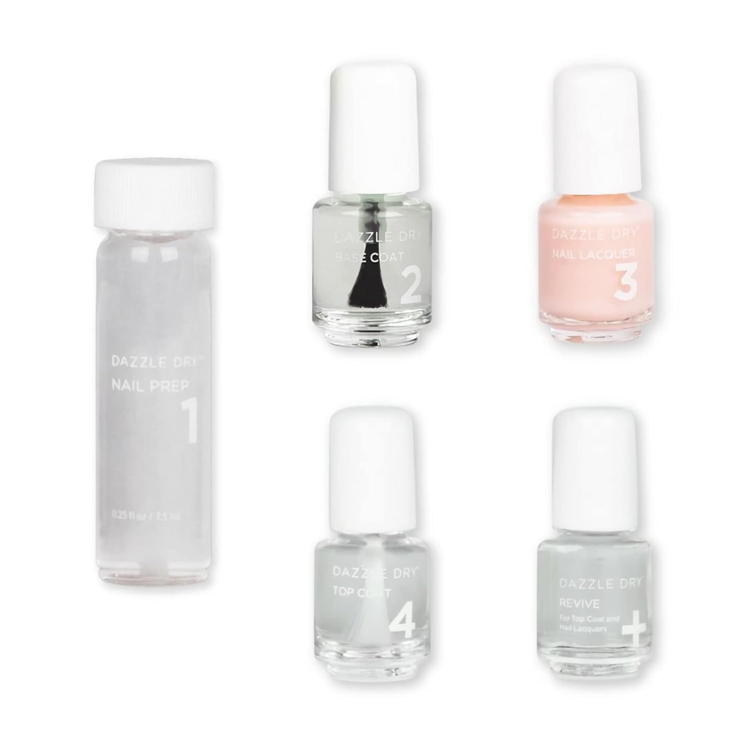 Dazzle Dry Mini Kit 4 Step System for Perfect Manicures