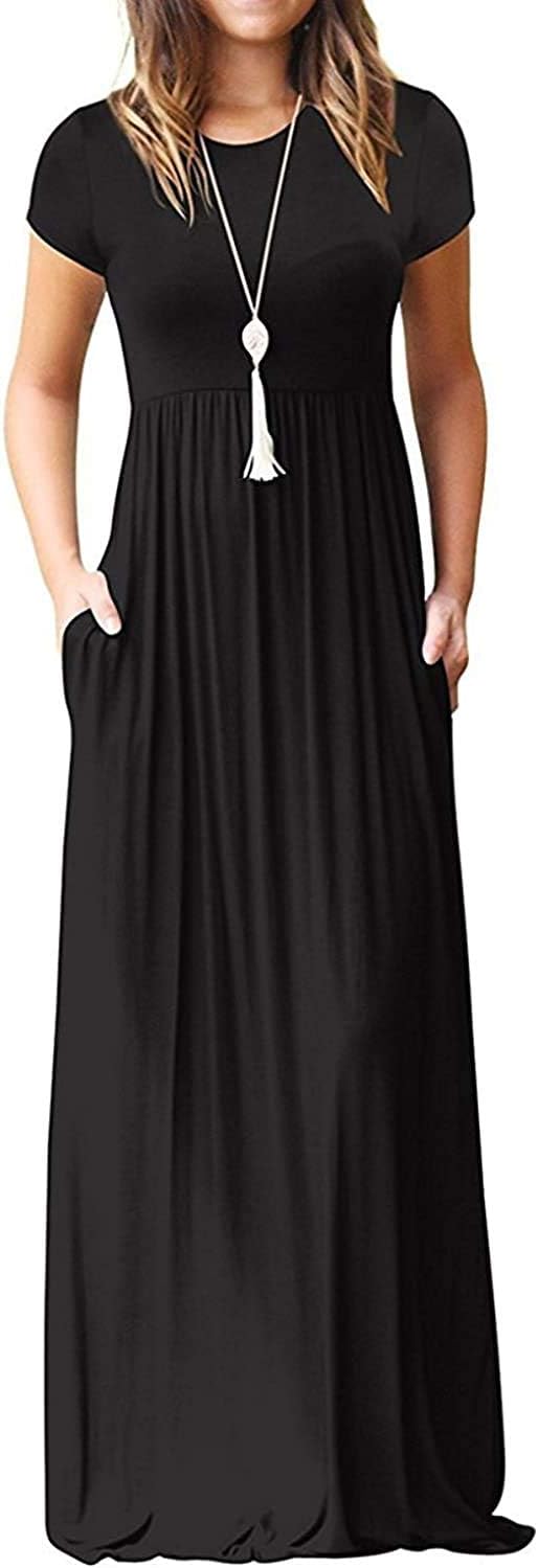 DEARCASE Maxi Dress for Women - Casual Summer Loose Dress