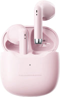 Pink True Wireless Earbuds Bluetooth 5.3 - Noise Canceling Sport