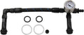 4150 Carburetor Fuel Line Kit AN6 Dual Feed with Gauge - Clean Fit