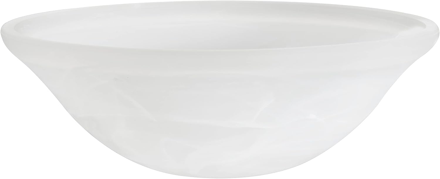 Alabaster Glass Shade for Flush Mount and Pendant Lighting
