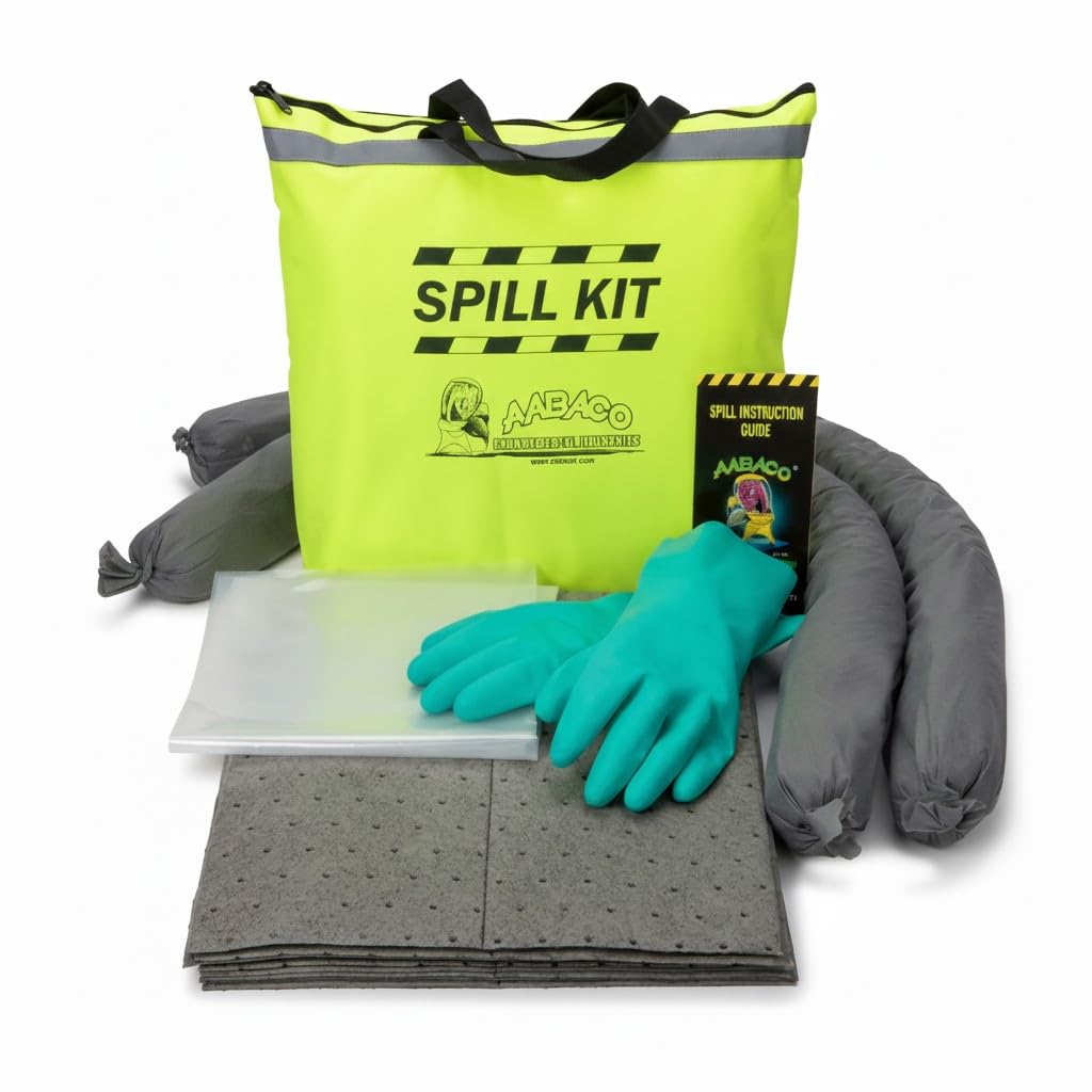 AABACO Universal Spill Kit for Trucks - High Visibility Tote Bag