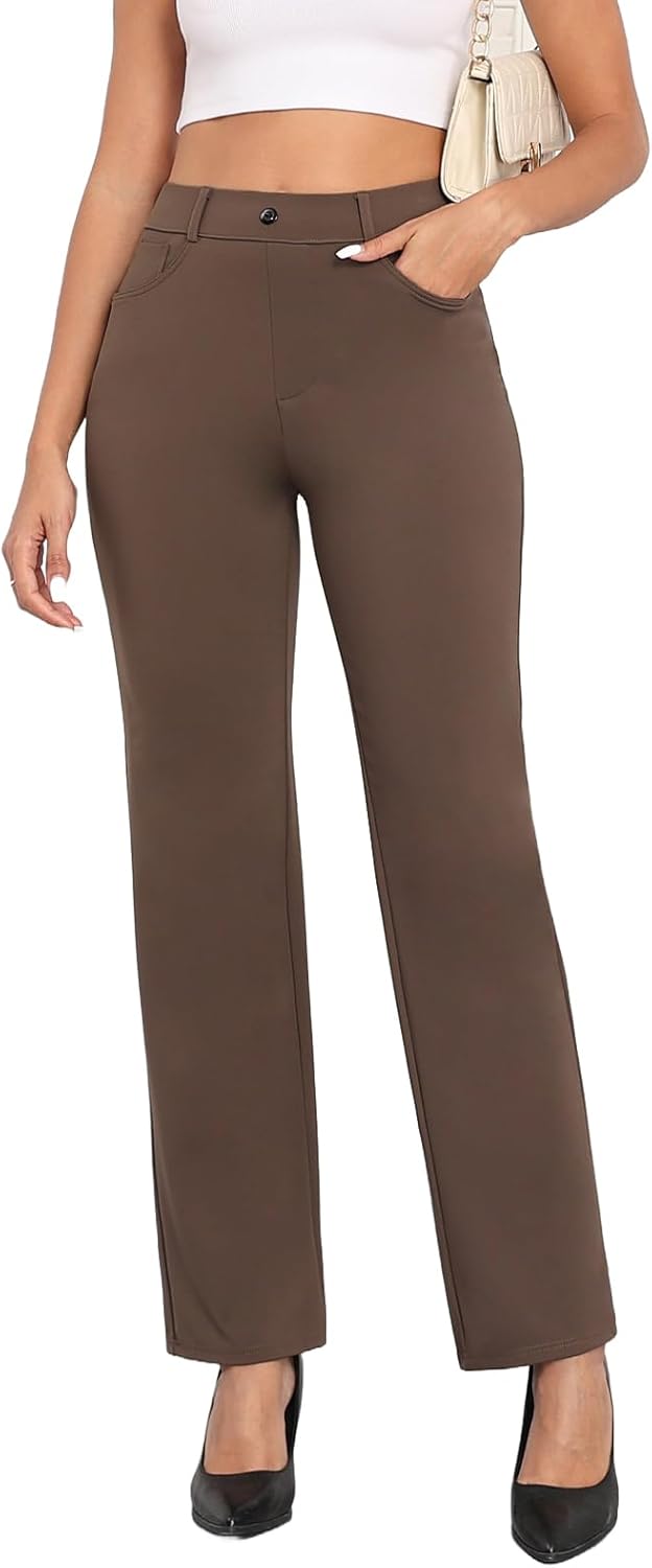 Agenlulu High Waisted Dress Pants for Women - Perfect Fit