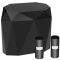Mini Car Trash Can Bin with Lid - Compact Car Organizer