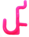 Pegboard Hooks J Style Non-Locking Plastic Pegboard Hooks - Organized