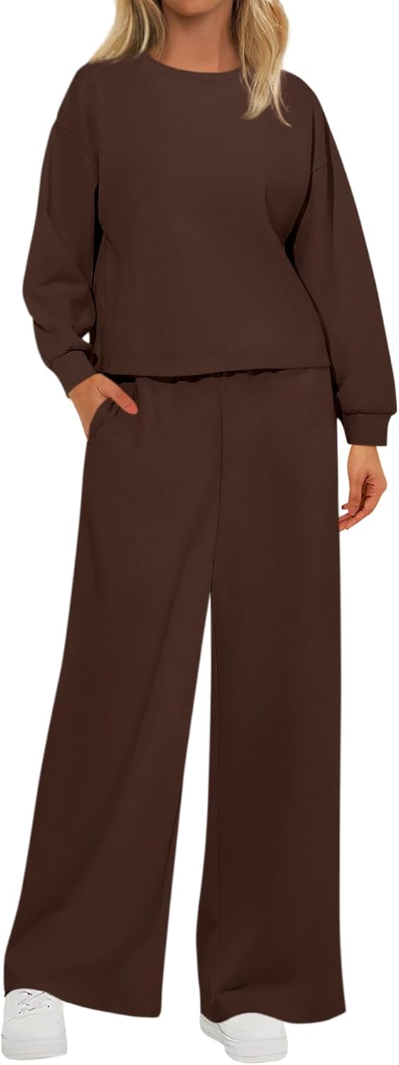 MASCOMODA Womens Fall Sweatsuits Two Piece Sets for Comfort