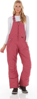 Arctic Quest Womens Ski Snow Bibs Pants - Insulated Waterproof Fit