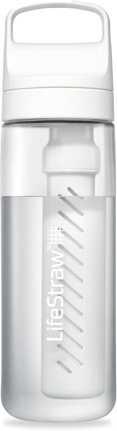 LifeStraw Go Series Water Filter Bottle for Travel and Everyday Use