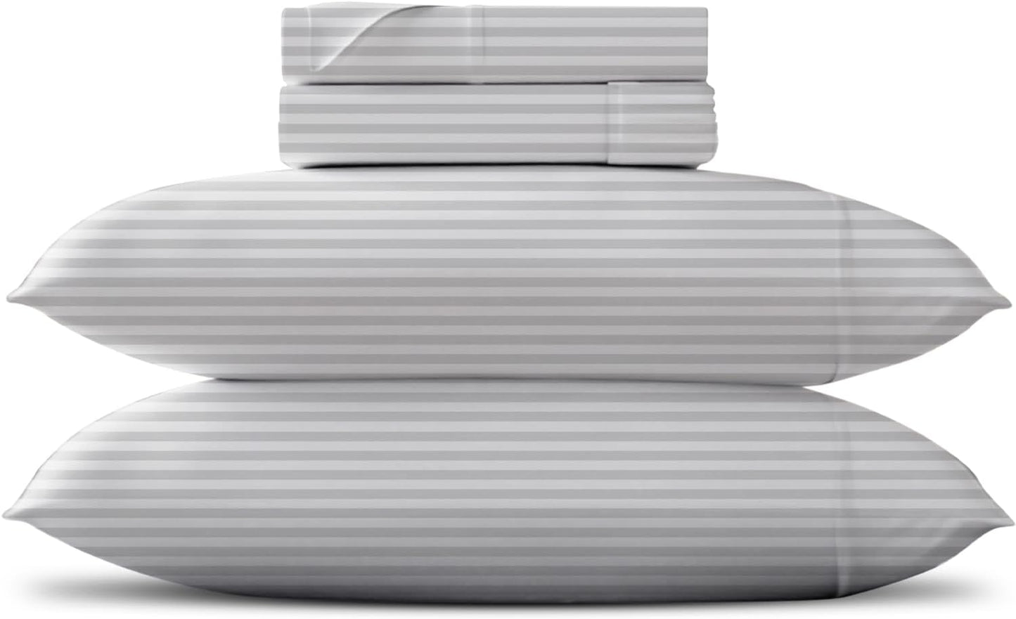 Luxury Egyptian Cotton King Stripe Sheet Set for Ultimate Comfort