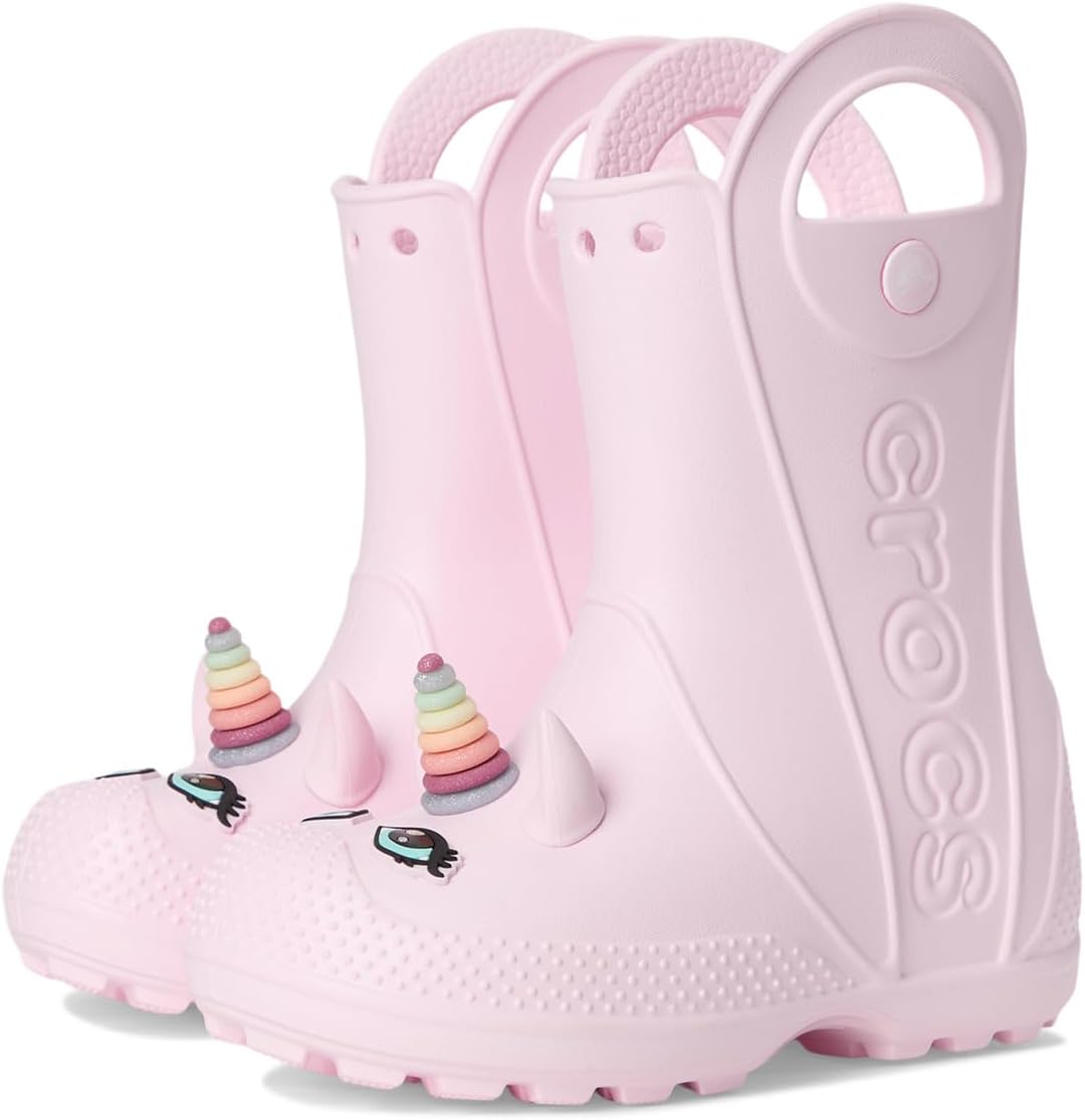 Crocs Kids' Handle It Rain Boots for Cozy Puddle Jumping Fun