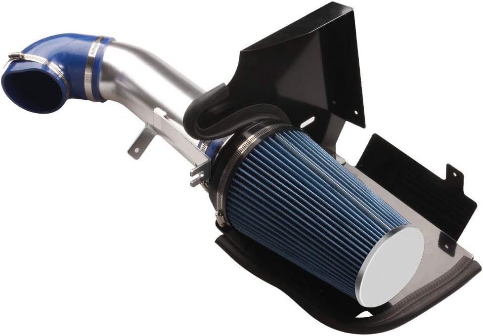 MOOSUN 4 inch Cold Air Intake with Heat Shield for GMC/Chevy