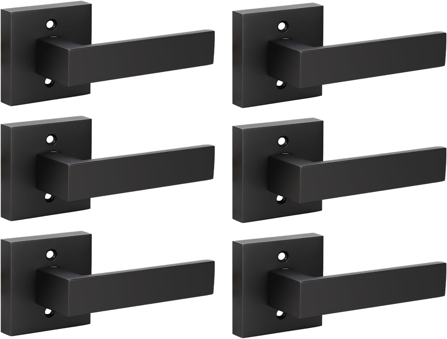 KNOBWELL Dummy Door Handle Leversets for Easy Installation