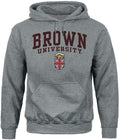 Barnesmith Hooded Sweatshirt Unisex in Ivysport Brown - Heritage Logo