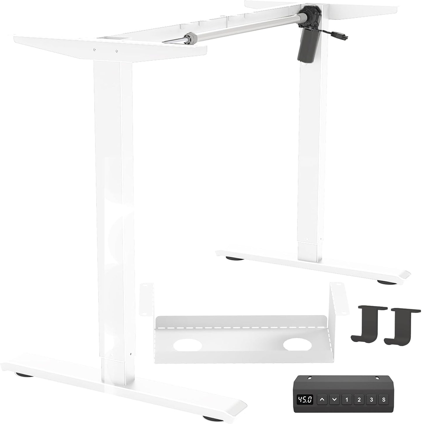 Electric Adjustable Standing Desk Frame with Memory Settings