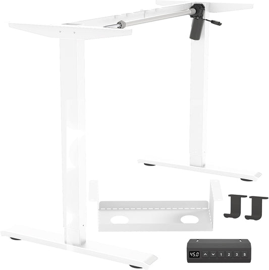 Electric Adjustable Standing Desk Frame with Memory Settings