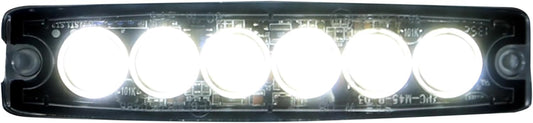 5in Clear LED Strobe Light with 23 Flash Patterns for Vehicles