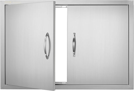 VEVOR Outdoor Kitchen Double Access Door for BBQ Islands