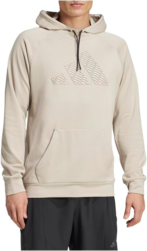 adidas Men's Game and Go Big Logo Hoodie - Train in Style!