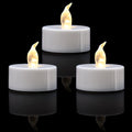 KOABY 400 Pack Warm White LED Tea Lights - Long Lasting Flicker