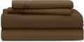 Everyday 1500 Series Full Sheet Set - Chocolate Ultra Soft Deep Pocket