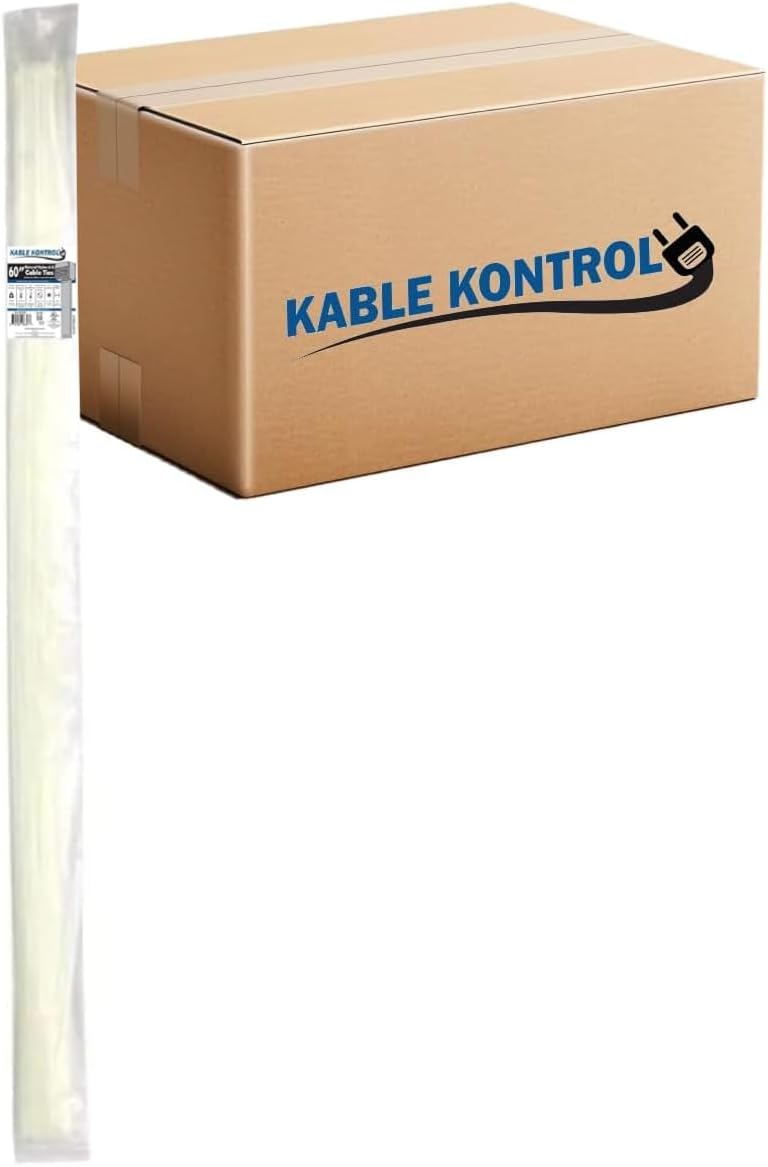 Kable Kontrol 60 Inch Cable Zip Ties for All Your Needs