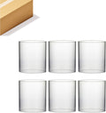 WGVI Hurricane Candle Holder Sleeve 5.5 in x 6 in - Protective Clear