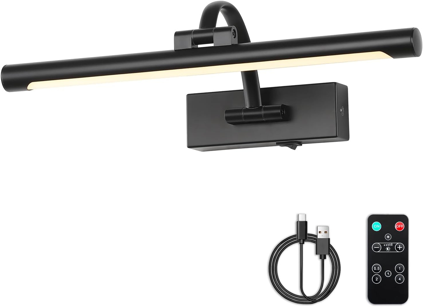 Dimmable Battery Operated Picture Lights with Remote Control